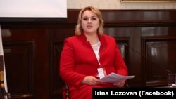 Ирина Лозован. Фото со страницы депутата в Facebook.