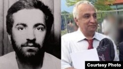 علی معتمد (راست) و (محمد)رضا کلاهی صمدی، که به نوشته روزنامه پارول هلند هر دو یک نفرند.