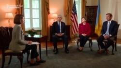 U.S. Senators In Kyiv Pledge Support For Ukraine, Warn 'Aggressive' Russia