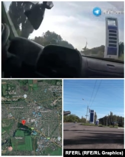 Footage showed Ukrainian soldiers coming under fire from a Russian infiltration group in the southern part of Pokrovsk.