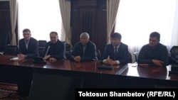 Представители Народного координационного совета. 7 октября 2020 года. 