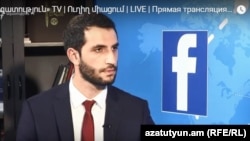 Փոխարտգործնախարար Ռուբեն Ռուբինյանը «Ազատության» տաղավարում, 11-ը հունիսի, 2018 թ․ 