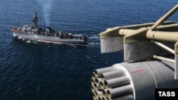 Військові навчання Росії у Чорному морі