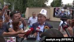 Аскар Акаев, Кыргызстандын мурдагы президенти. 2-август, 2021-жыл. Бишкек