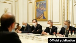 Сопредседатели Минской группы ОБСЕ в Ереване встречаются  с премьер-министром Николом Пашиняном, 14 декабря 2020 г.