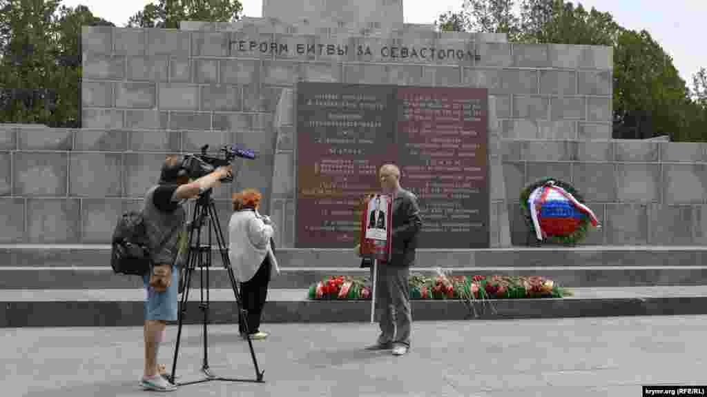 "Ölmeycek polk" aktsiyasınıñ iştirakçileri çoq degil edi