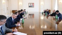 Prezident İlham Əliyev Avropa İttifaqının Genişlənmə üzrə komissarı Marta Kosu qəbul edib.