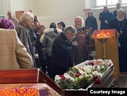 Отпевание Татьяны Горичевой в Измайловском соборе