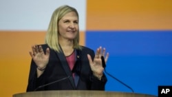 Прэзыдэнтка Міжнароднага алімпійскага камітэту Кірсьці Ковэнтры (Kirsty Coventry), архіўнае фота