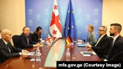 Встреча посла Германии с представителями МИД Грузии