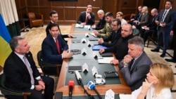 Одна из первых встреч американской и украинской делегаций в рамках обсуждения мирных договоренностей, 30 ноября 2025 года