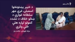  مهر سلطانه وايي د کرک د ولس د ستونزو د هواري هڅې کوي