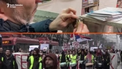 'Generalni štrajk' i protesti u više gradova Srbije