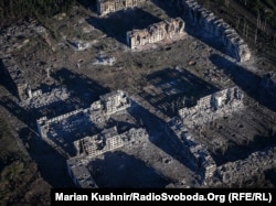 Зруйновані будівлі у східній частині Часового Яру, 7 липня 2024 року