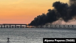 Взрыв на Крымском мосту