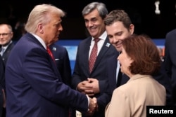 Дональд Трамп во время саммита НАТО в Гааге. Нидерланды, 25 июня 2025 года