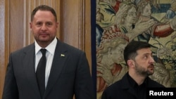 Андрей Ермак и Владимир Зеленский