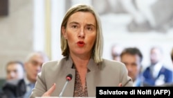 Shefja e politikës së jashtme të Bashkimit Evropian, Federica Mogherini.