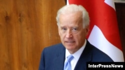 ჯოზეფ ბაიდენი საქართველოს პარლამენტში გამოსვლისას