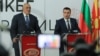 Kryeministri i Bullgarisë, Bojko Borisov  dhe ai i Maqedonisë, Zoran Zaev. Fotografi nga arkivi.