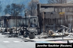Incendiile de pădure din iulie, din Canada, au distrus orașul Lytton.