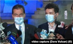 Imagine din 2020, din pandemie, Ludovic Orban – pe atunci premier și președinte PNL – anunța că îl susține pe Nicușor Dan la alegerile pentru Primăria Capitalei.