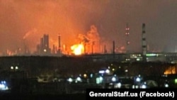 Удар па НПЗ ў Разані