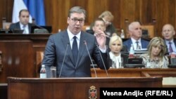 Президент Сербії Александар Вучич розпорядився перевести збройні сили в стан повної бойової готовності