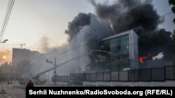 Наслідки російської атаки у Києві, 10 червня