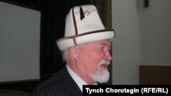 Профессор Юлий Сергеевич Худяков (1947–2021)  Улуу Кыргыз каганатынын тарыхына арналган илимий жыйында. КУУ, Бишкек шаары. 16.11.2012. 