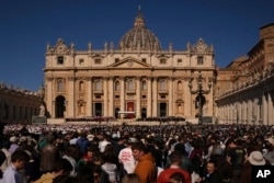 Кадър от церемонията по погребението на папа Франциск, 26 април 2025 г.