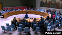 O ședință a Consiliului de Securitate ONU (imagine de arhivă) 