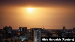 საილუსტრაციო ფოტო. კიევის თავზე აფეთქებული რუსული დრონი