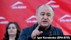 Өмүрбек Текебаев. 2020-жылдын сентябрь айында тартылган сүрөт.