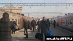 Москвага келген мигранттар