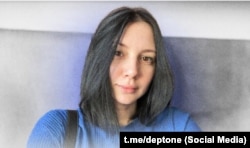 Qırımlı Aleksandra Strilets, «Pervıy otdel» Rusiye leyhasınıñ fotoresimi