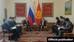 Бишкекте өткөн кыргыз-орус жолугушуусу, 29-март 2013. 