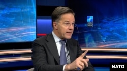 Генсекретар Марк Рютте під час інтерв'ю Радіо Свобода. Брюссель, Бельгія, 24 листопада 2025 року