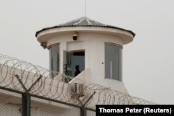 Кашкардагы түрмөнүн күзөт мунарасы.