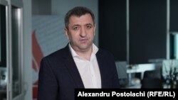 Deputatul PAS Lilian Carp, în studioul Europei Libere la Chișinău